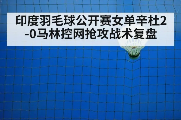 印度羽毛球公开赛女单辛杜2-0马林控网抢攻战术复盘
